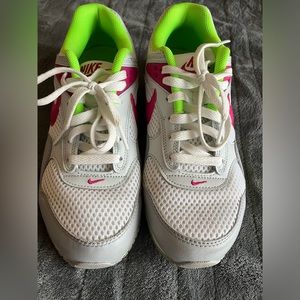 Size 9.5 - Nike Air Max Correlate White Fireberry Lime Green W